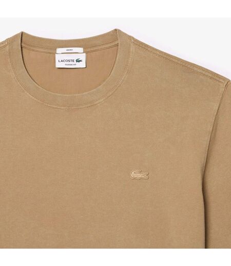 T-shirt Adulte Beige Lacoste