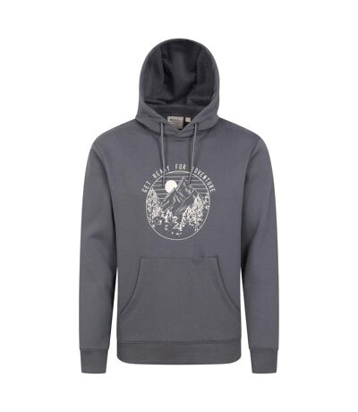 Sweat à capuche get ready for adventure homme charbon Mountain Warehouse Mountain Warehouse