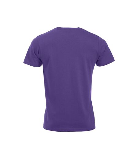Mens New Classic T-shirt Bright Lilac Clique
