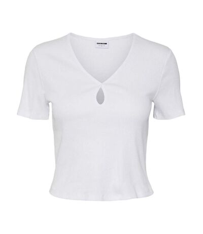 T-shirt Blanc Femme Noisy May Maya - S