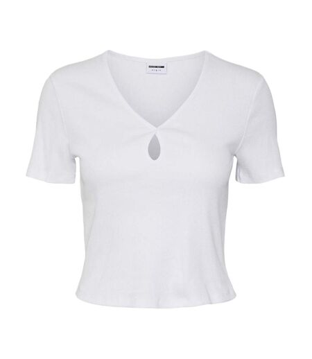 T-shirt Blanc Femme Noisy May Maya - S