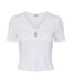 T-shirt Blanc Femme Noisy May Maya - S