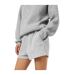 Short De Jogging Slouchy Femme Gris Chiné Jack Wills-4