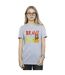 Disney Womens/Ladies The Lion King Brave Like Dad Cotton Boyfriend T-Shirt (Gris sportif) - UTBI29570-2