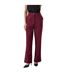 Principles Womens/Ladies Kickflare High Waist Pants (Burgundy) - UTDH6549