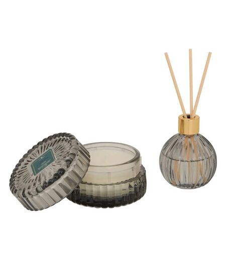 Coffret Senteur 2 Pièces Albie 8cm Bois de Oud