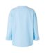 Womens/ladies Ninna Pinstripe Blouse Blue CCDK Copenhagen-2