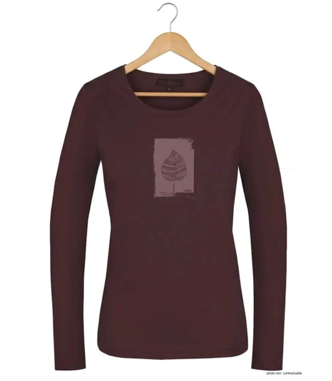 MAYFLOWER NIKKI3GT : Tee-shirt manches longues grande taille en coton pour un confort absolu-2