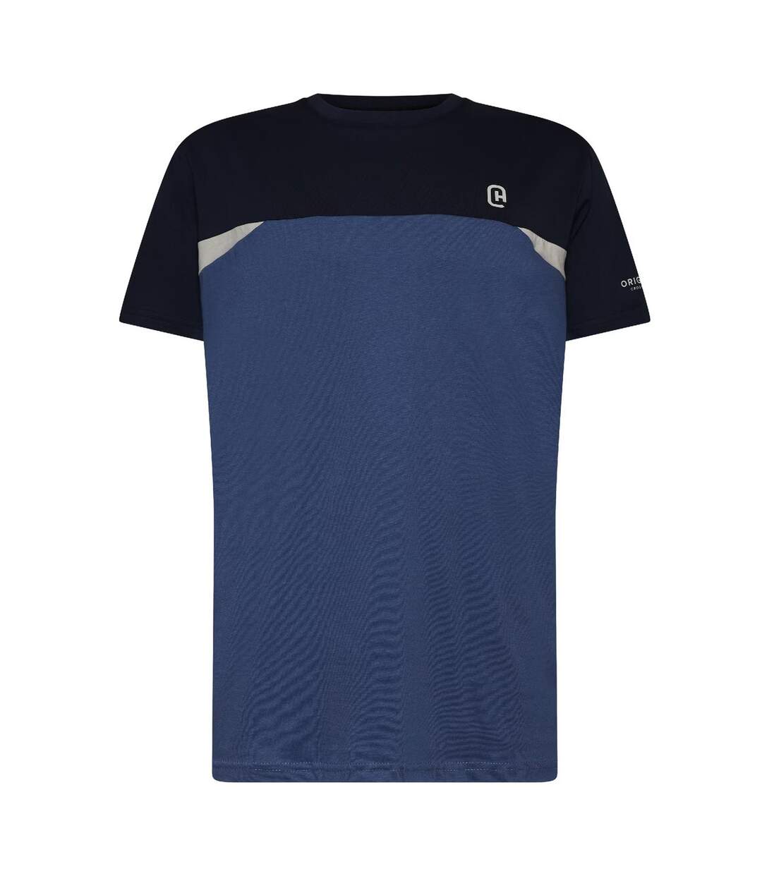 Mens Castlebay Short-sleeved T-shirt Blue Crosshatch-2