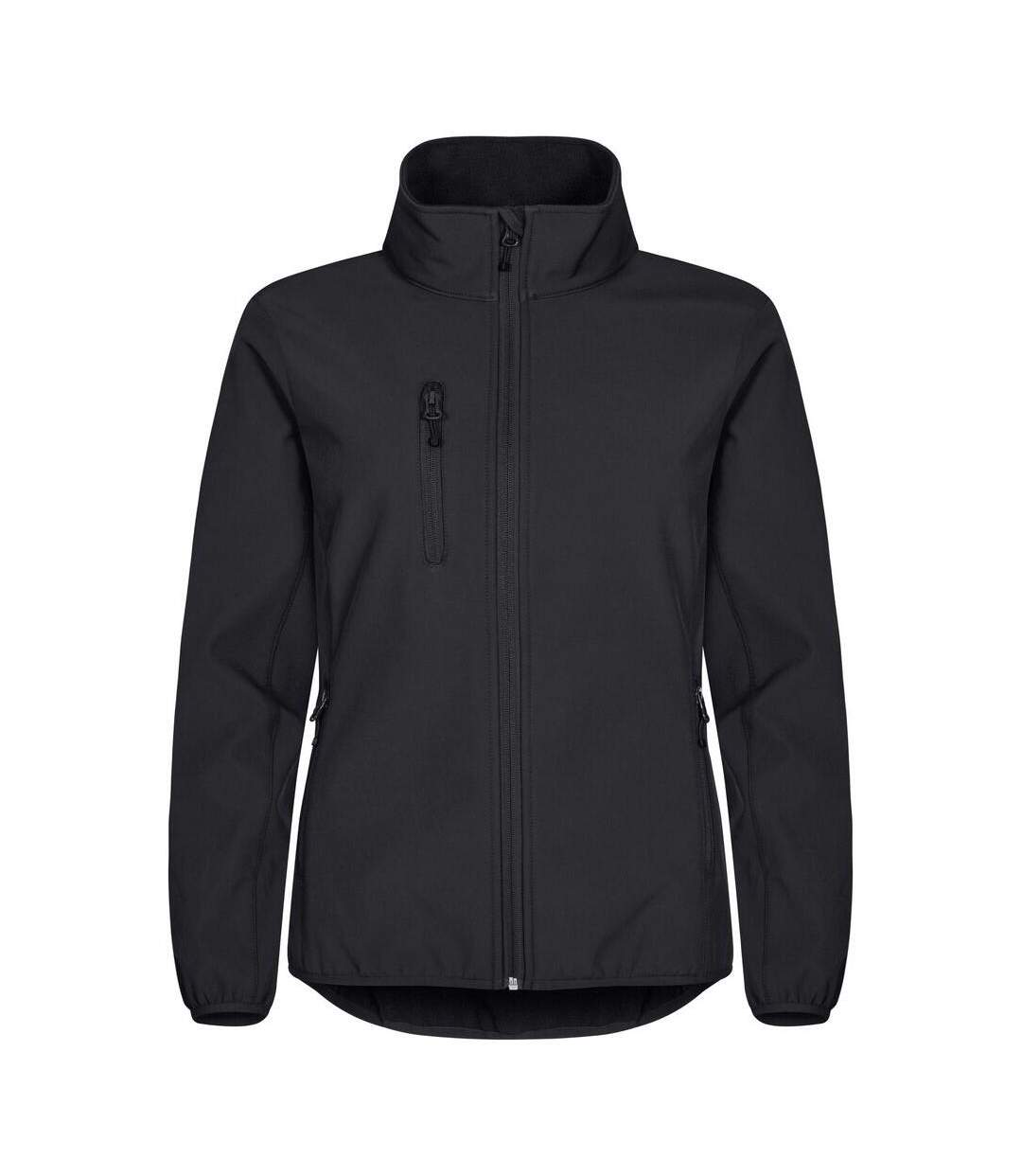Veste Softshell Classic Femme Noir Clique-1
