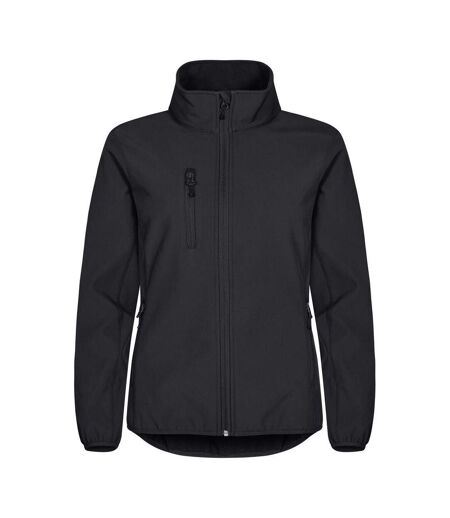 Veste Softshell Classic Femme Noir Clique