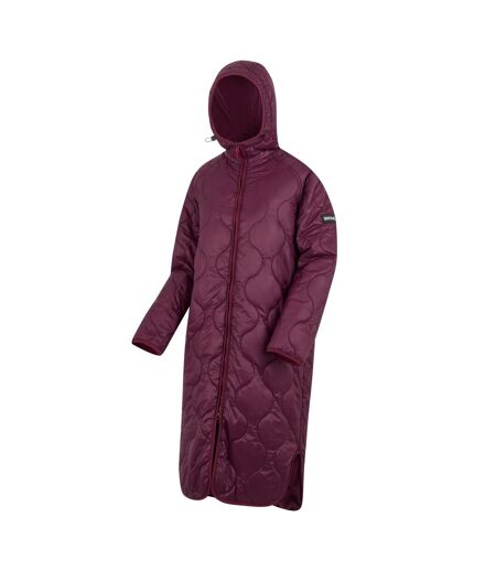 Doudoune Motif/style Matelassé Triea Femme Figue Regatta