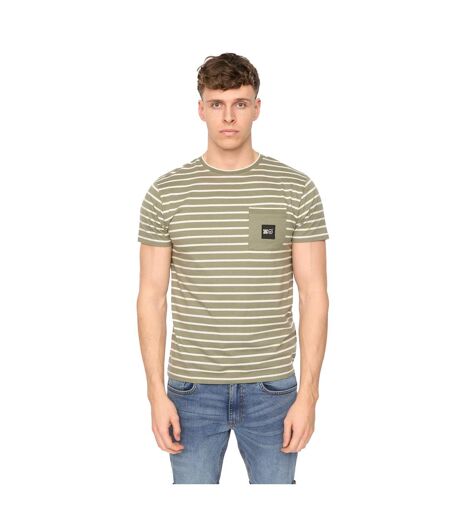 T-shirt Danversity Homme Kaki Duck And Cover