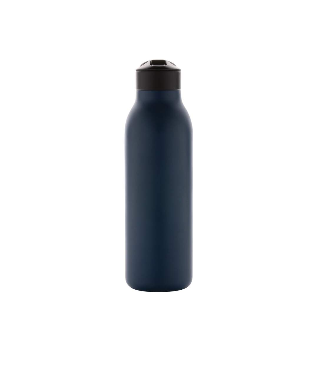 Ara flip top recycled stainless steel 500ml water bottle one size navy Avira-4