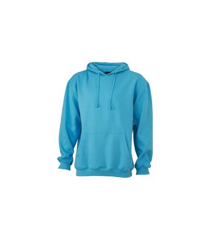 James and Nicholson Unisex Hooded Sweatshirt (Sky Blue) - UTFU484