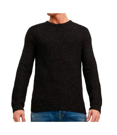 Pull noir chiné homme jack and jones damian - xs
