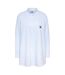 Robe Chemise Manches Longues Femme Bleu Tommy Jeans-2