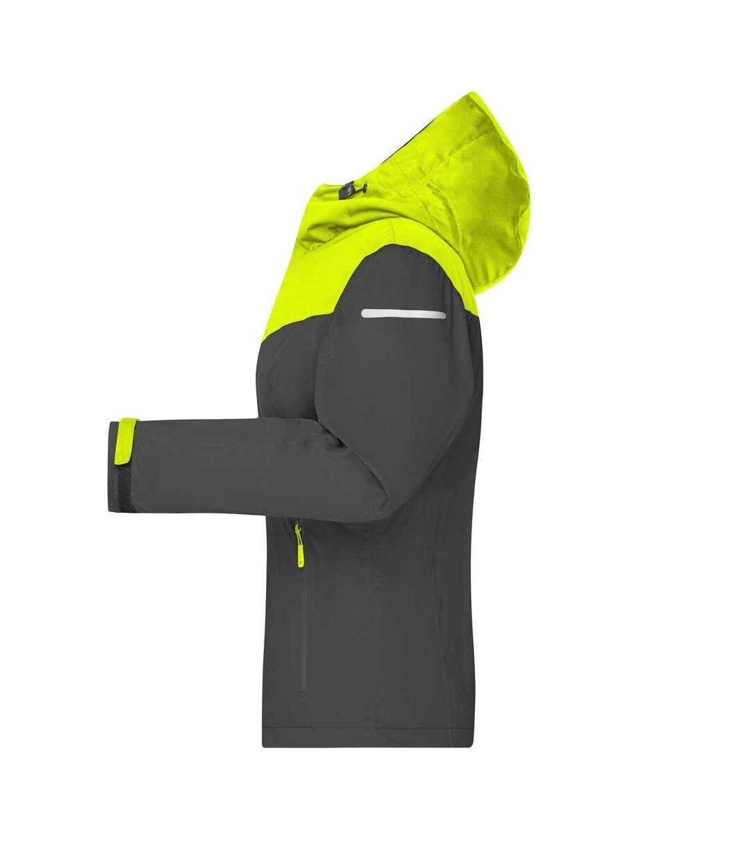 Veste Tous Les Temps Femme Jaune Vif Carbone James And Nicholson-3