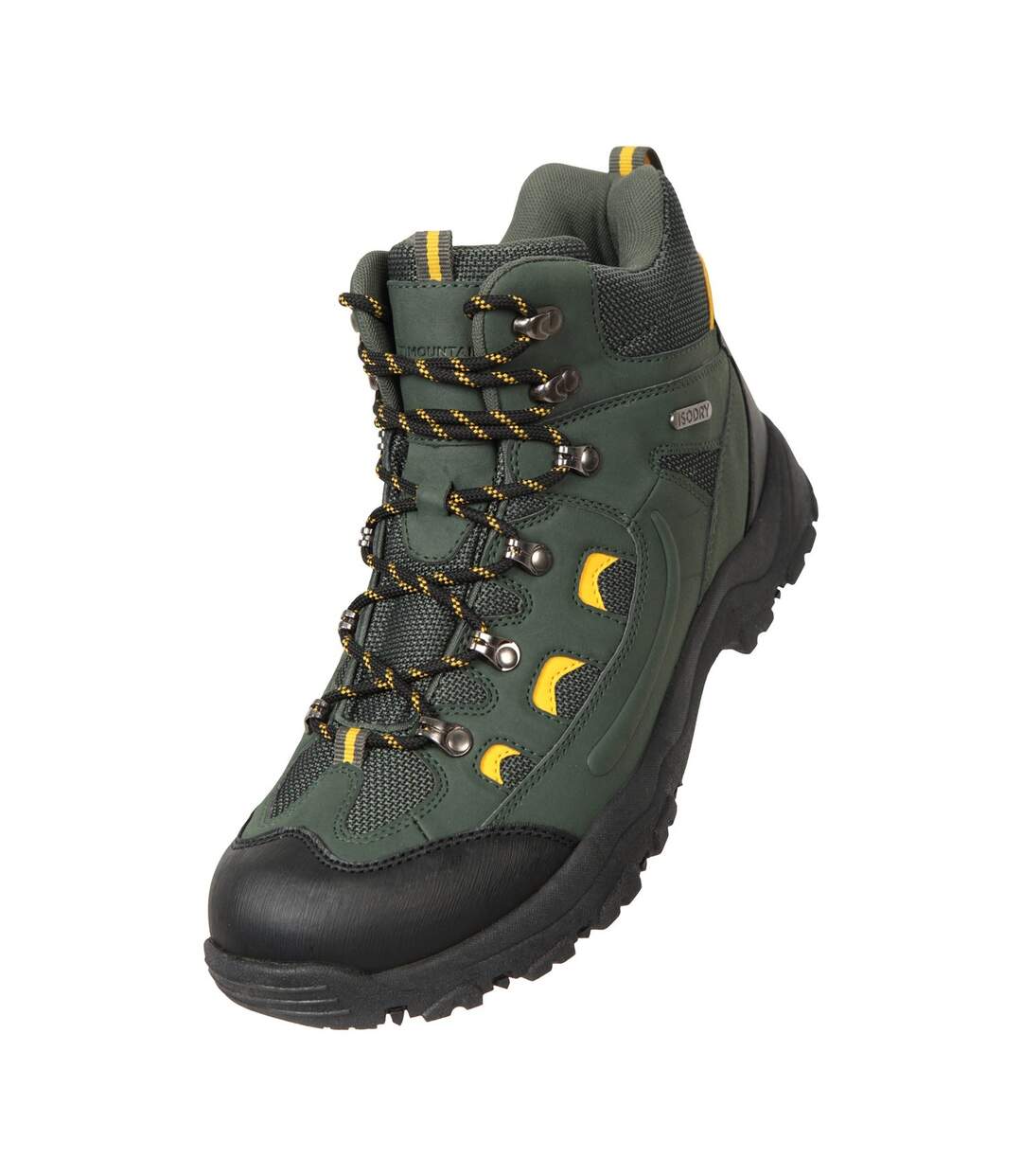 Bottines De Randonnée Adventurer Homme Vert Mountain Warehouse-1