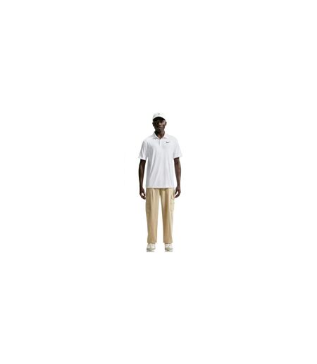 Polo Manches Courtes Performance Homme Blanc Noir Nike