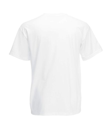 T-shirt à manches courtes homme blanc Fruit of the Loom