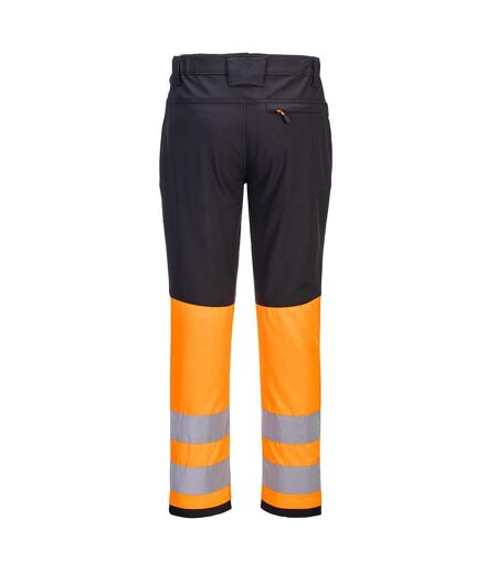 Pantalon De Travail Wx2 Adulte Orange Noir Portwest