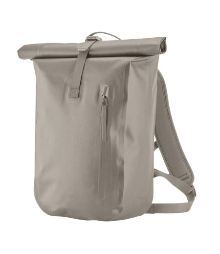 Lite Roll Top Waterproof Backpack One Size Natural Stone Quadra