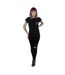 Disney Femme/Ladies Minnie Mouse Kick Chest Cotton T-Shirt (Noir) - UTBI31752-4