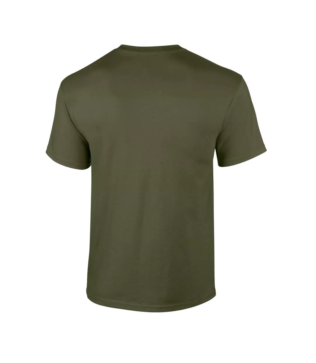 T-shirt Adulte Vert Kaki Gildan-3