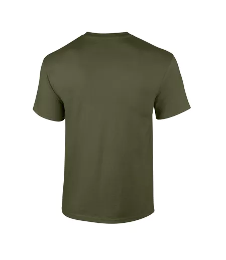 T-shirt Adulte Vert Kaki Gildan