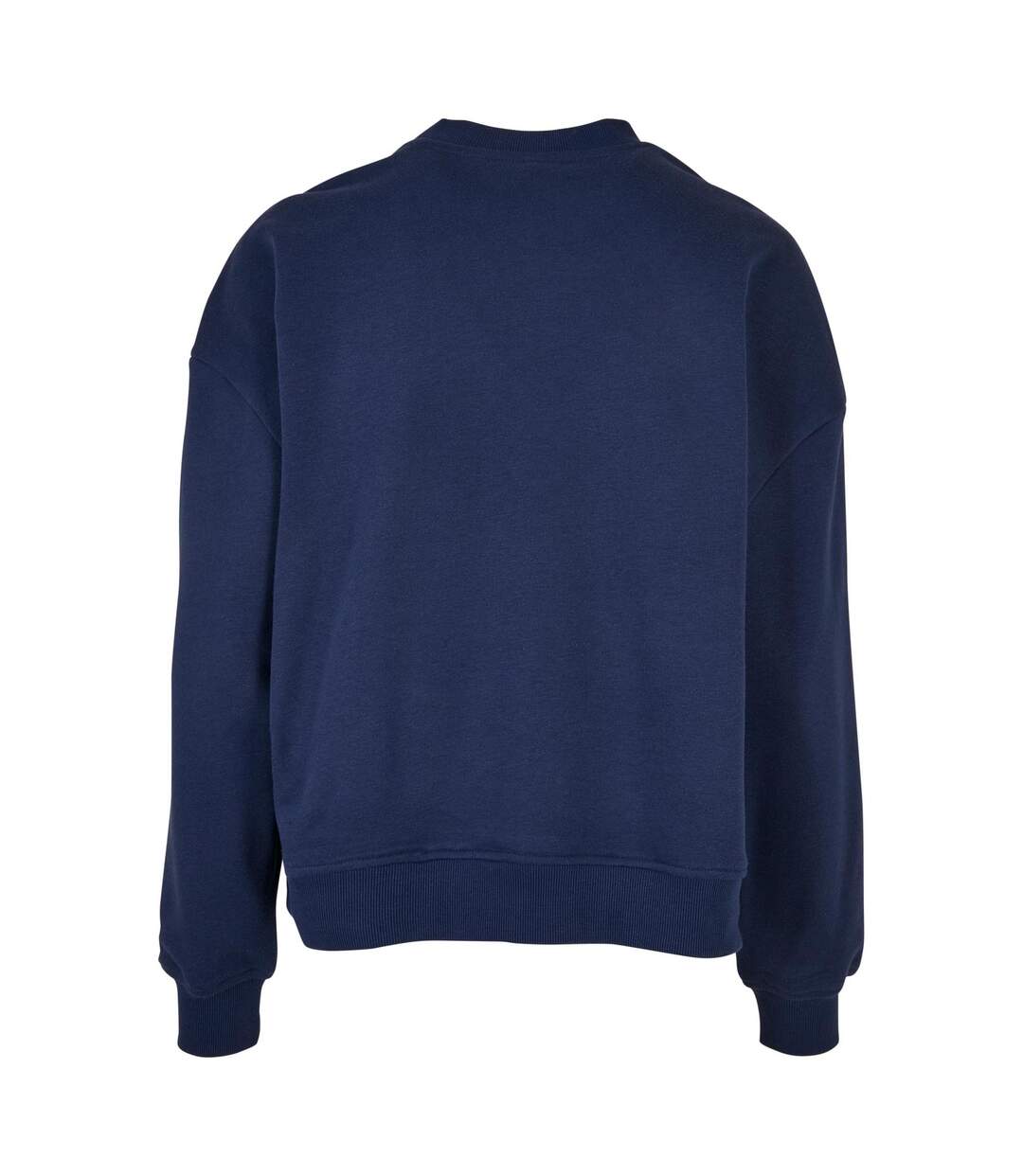 Sweat-shirt Surdimensionné À Col Ras Du Cou Womens/ladies Marine Légère Build Your Brand-2