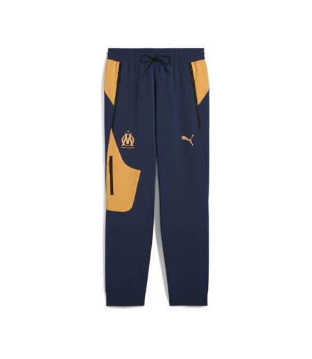 OM Pantalon de Survêtement Marine/Orange Homme Puma 2024/2025 - L