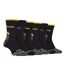 Mens 6 Pack Heavy Duty Work Socks with Reinforced Heel and Toe-1