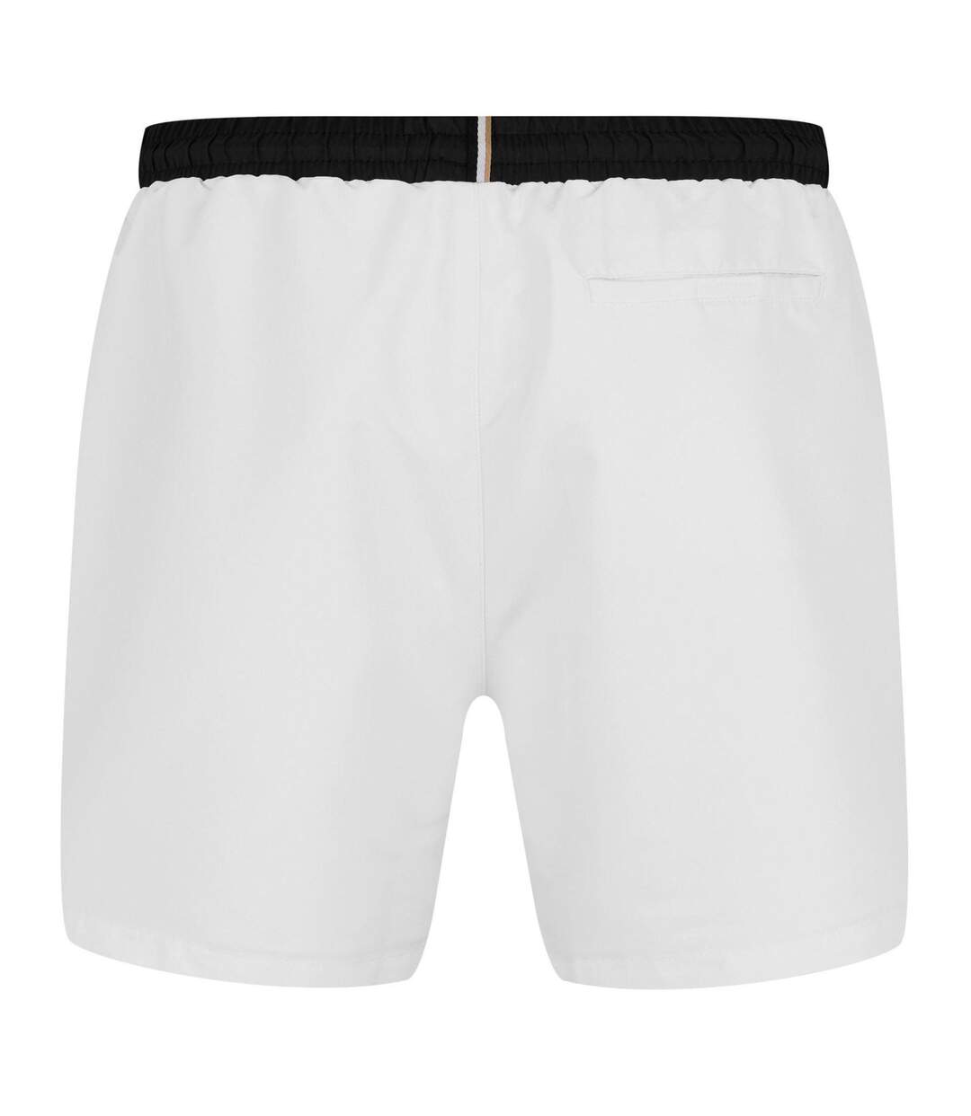 Short De Bain Starfish Homme Blanc Noir Boss-2