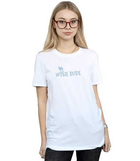 Disney - T-shirt ALADDIN WISH DUDE - Femme (Blanc) - UTBI17488