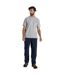 T-shirt wakefield workwear homme gris clair chiné Craghoppers-2