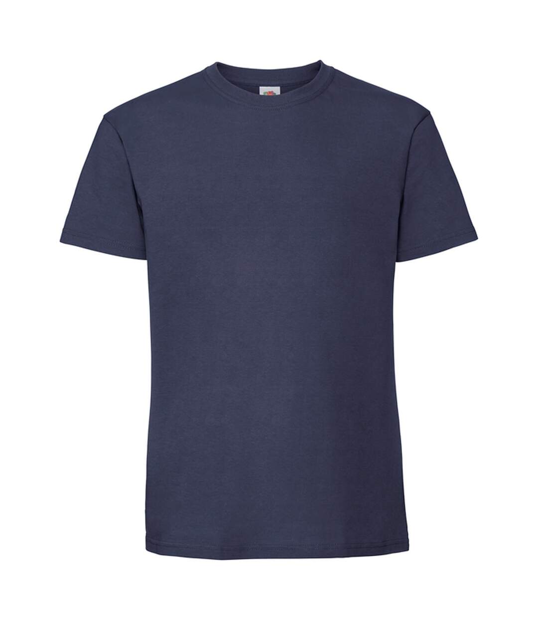 T-shirt Iconic Premium Homme Bleu Marine Foncé Fruit Of The Loom-1