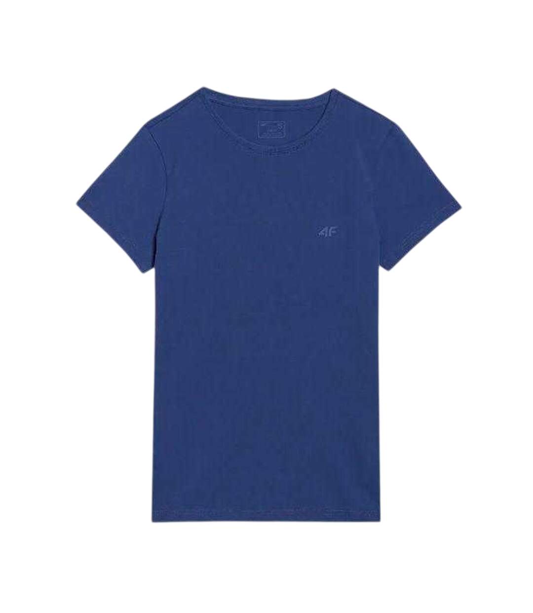 T-shirt Manches Courtes Femme Bleu Marine Foncé 4F-2