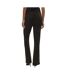 Pantalon noir/doré femme vero moda lucy hw glitter-2