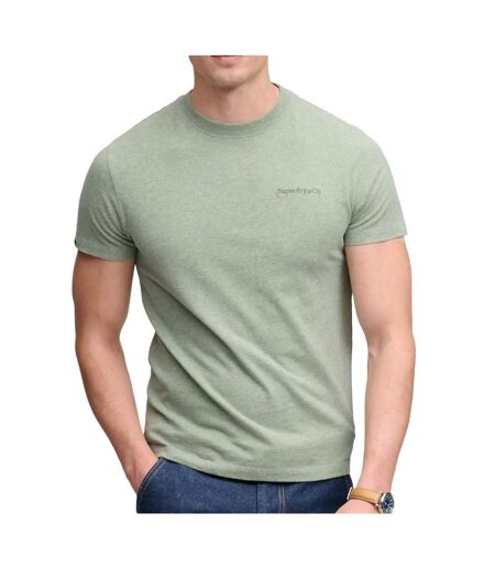 T-Shirt vert clair homme superdry essential