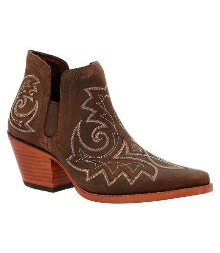 Bottines Crush Femme Marron Foncé Durango