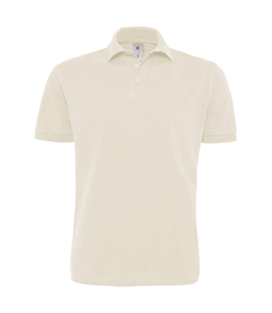 Polo lourd manches courtes - homme - PU422 - beige naturel-2