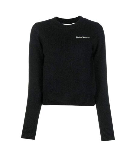 Womens/ladies Classic Logo Sweatshirt Black Palm Angels