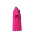 Mens Basic Polo Shirt Bright Cerise Clique-4