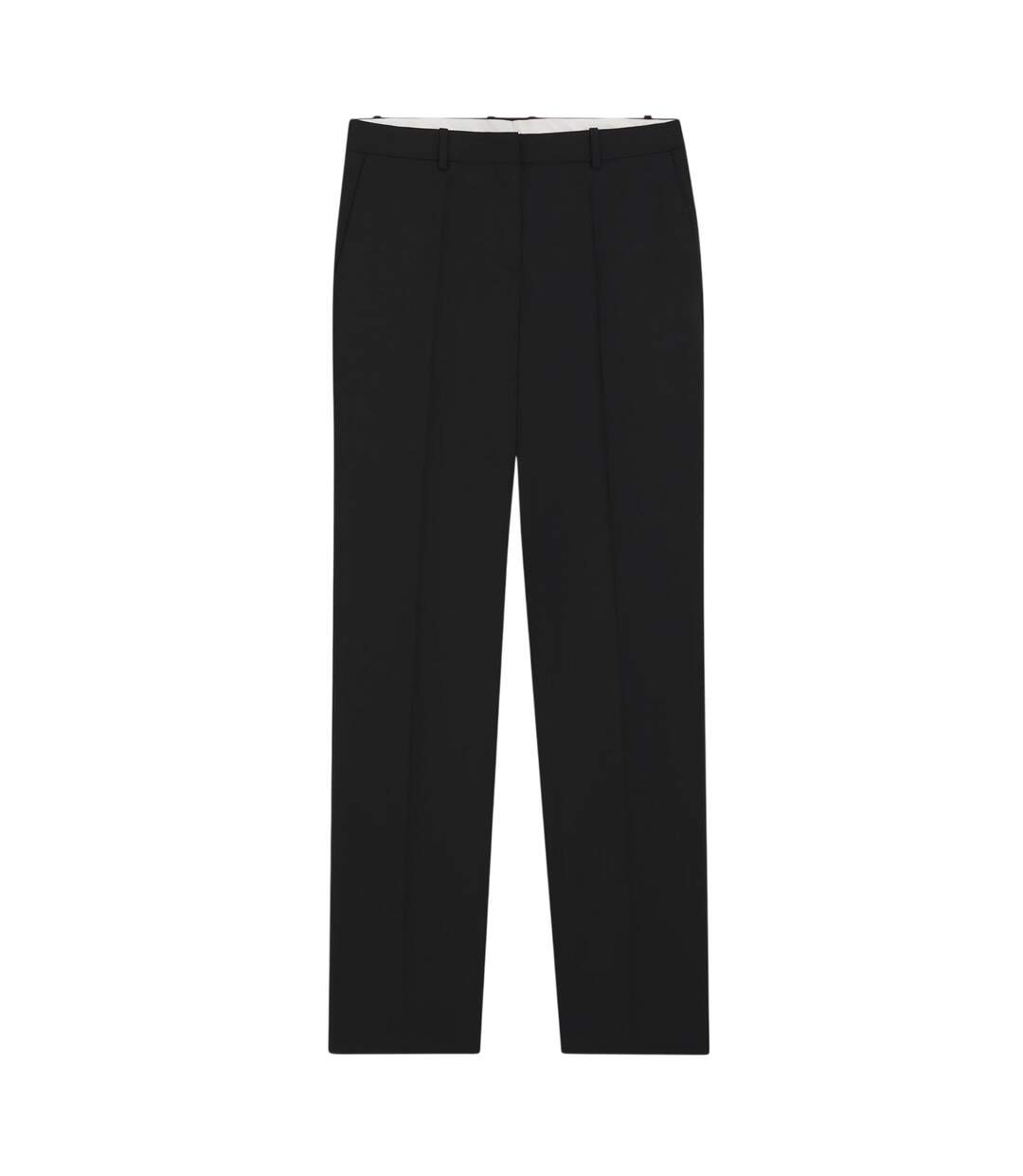 Pantalon De Costume Motif/style Uni Getlin254e1 Homme Noir Hugo-2