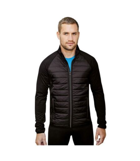 Kariban Proact Mens Dual Fabric Sports Jacket (Black/ Black) - UTRW6166