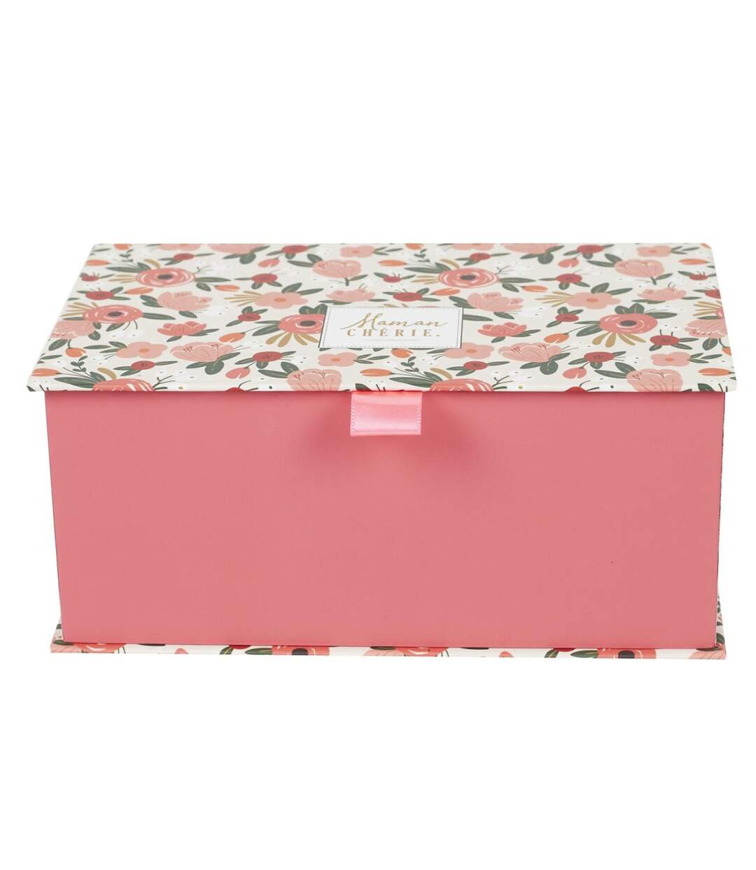 Coffret 2 Bougies Parfumées Maman Chérie 8cm Rose-2