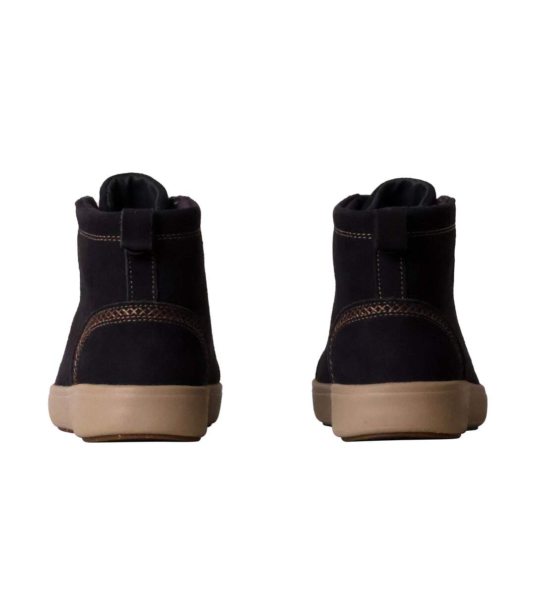 Basket Montante Cuir Natural World-5