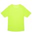 T-shirt #active Adulte Ultra Jaune B&C-2