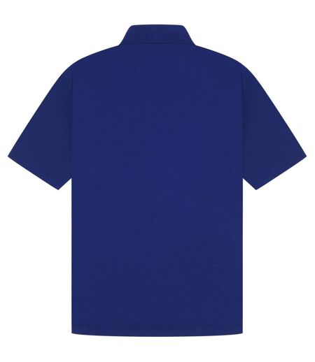 Classic Mens Pique Polo Royal Blue Casual